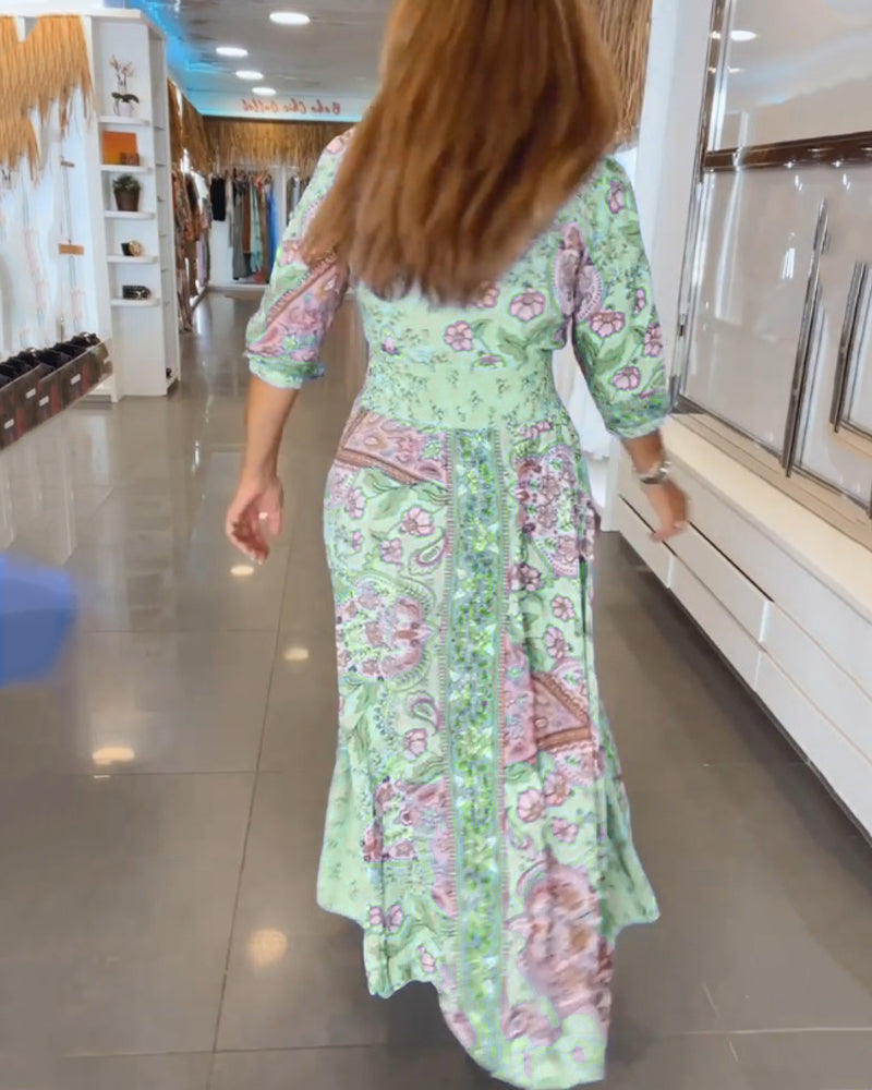 Robe de Vacances Pour Femme | Décontractée & Élégante | Coupe Fluide en Tissu Léger pour l’Été