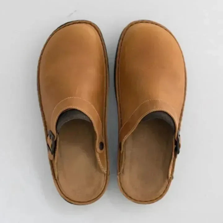 Sandales en cuir