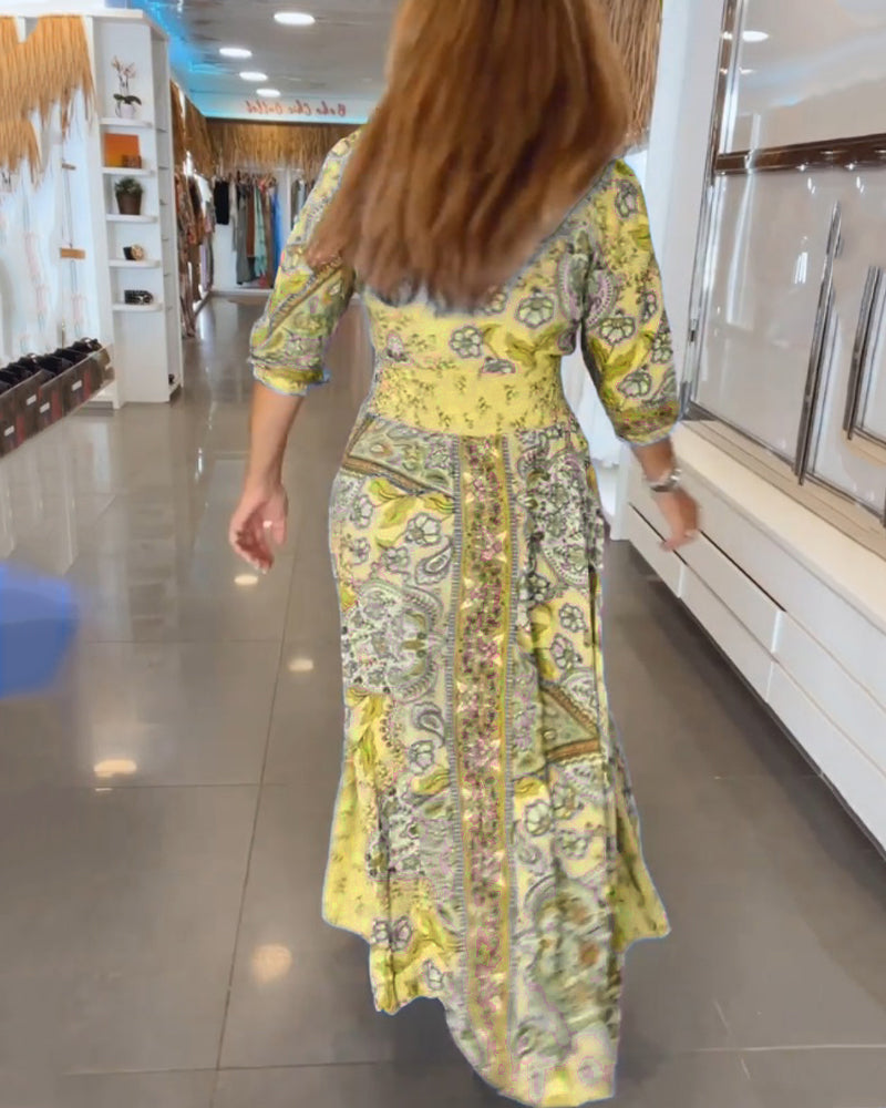 Robe de Vacances Pour Femme | Décontractée & Élégante | Coupe Fluide en Tissu Léger pour l’Été