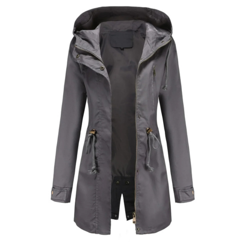 Parka à capuche pour femme