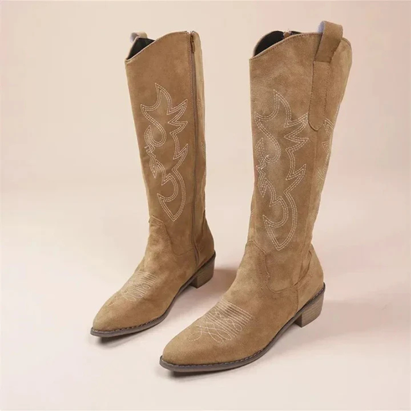 Bottes hautes de cow-boy pour femmes | Élégantesll