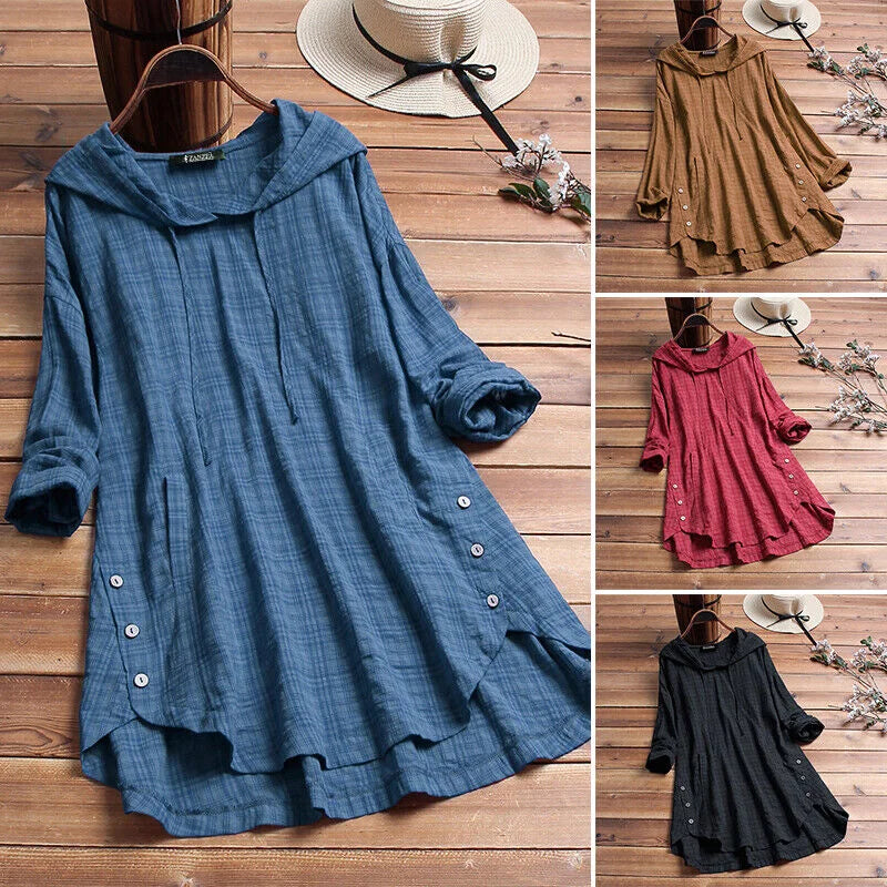 Sweatshirt à boutons