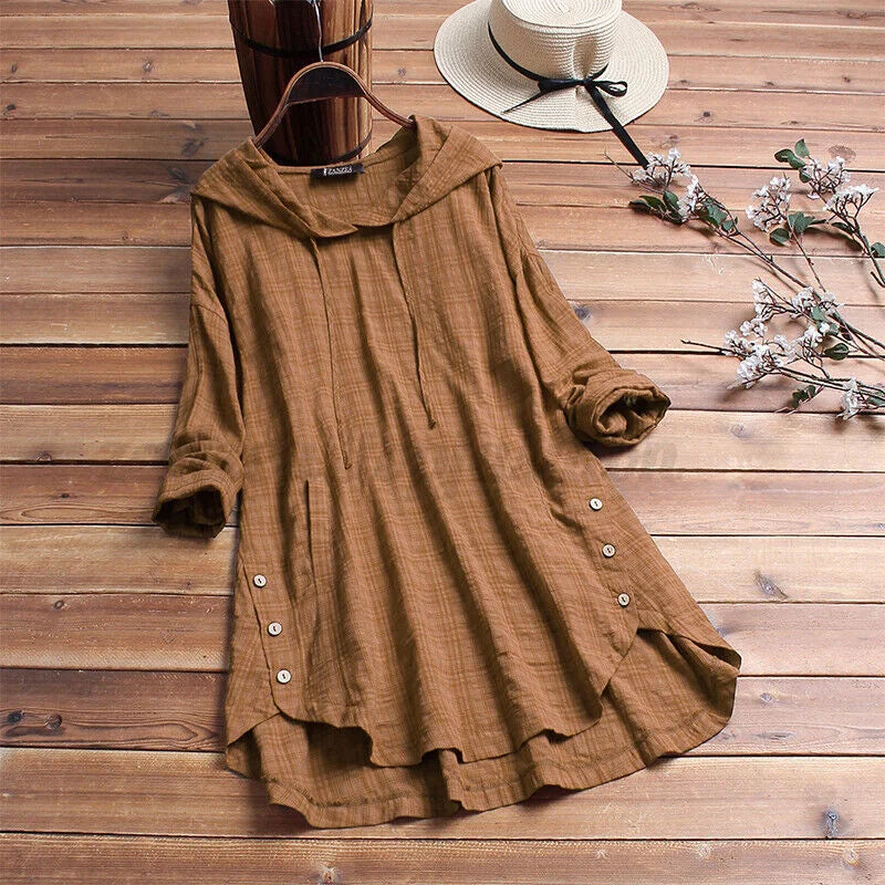 Sweatshirt à boutons