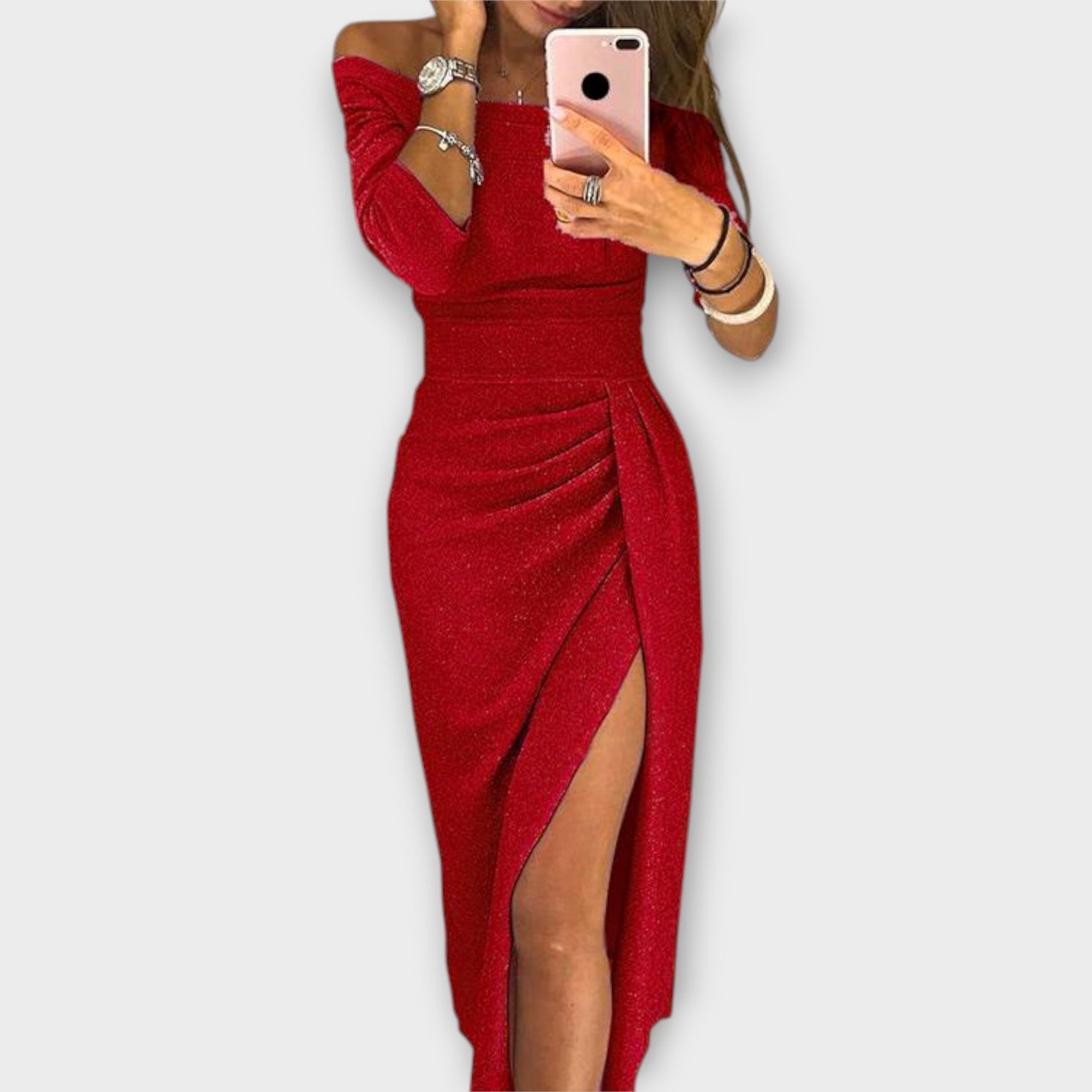 Robe Off-Shoulder | Look Élégant et Décontracté | Design Moderne et Confortable