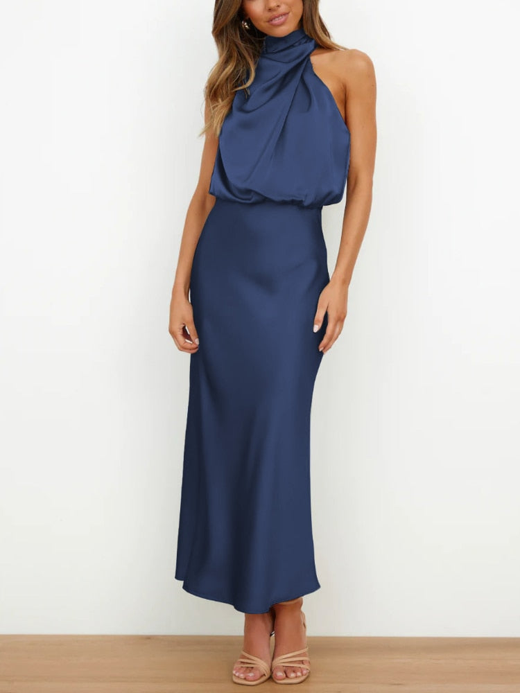 Robe en soie à pois | Femme | Élégante & Polyvalente