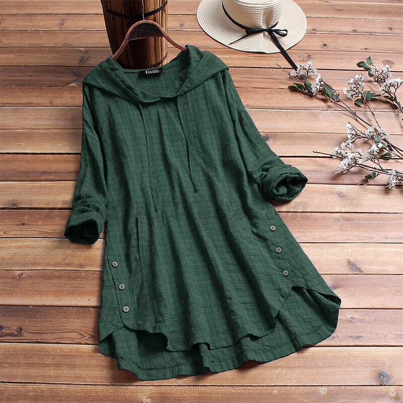 Sweatshirt à boutons