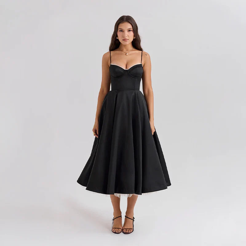 Robe Enchantée Femme | Légère & Élégante | Coupe Fluide pour Soirées et Occasions Spéciales