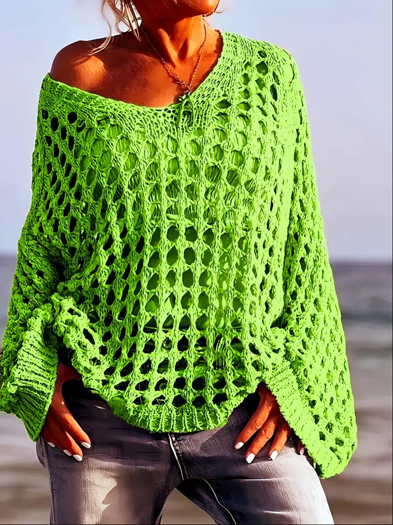 Top en crochet