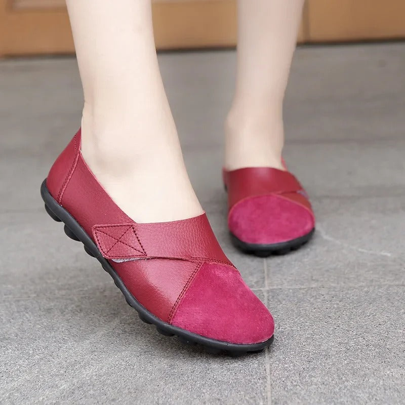 Chaussures à talon plat