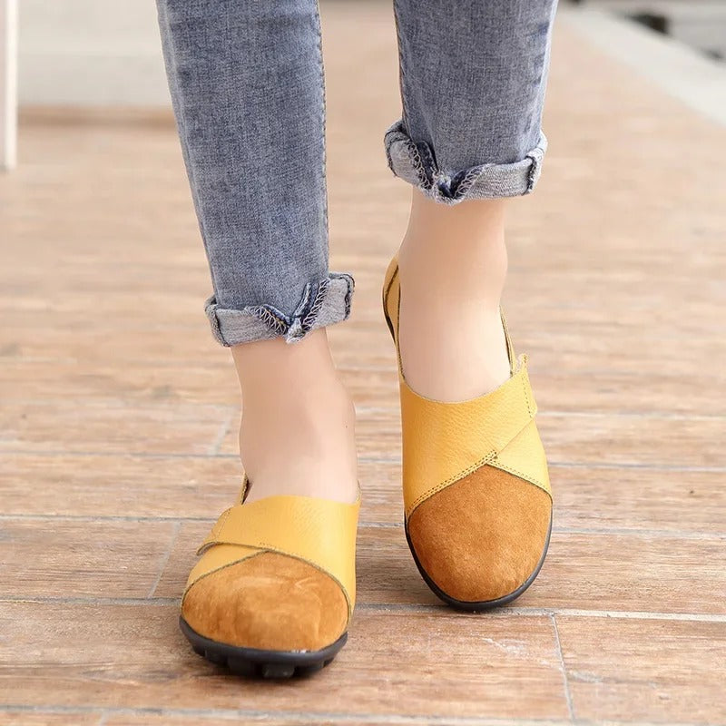 Chaussures à talon plat