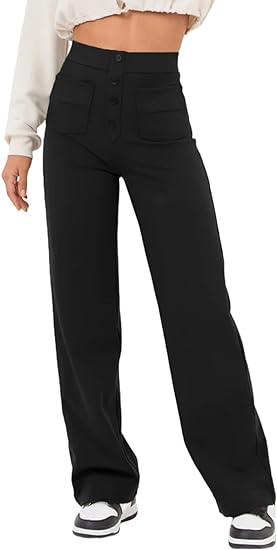Pantalon Ajusté Femme | Confortable & Élégant | Coupe Flatteuse pour Quotidien et Occasions