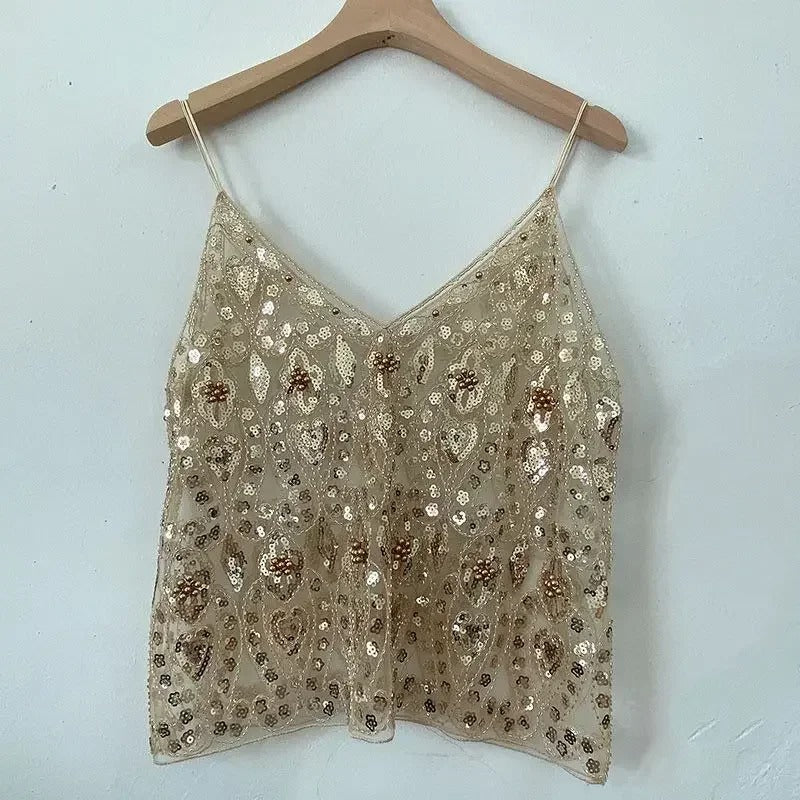 Top à encolure en V