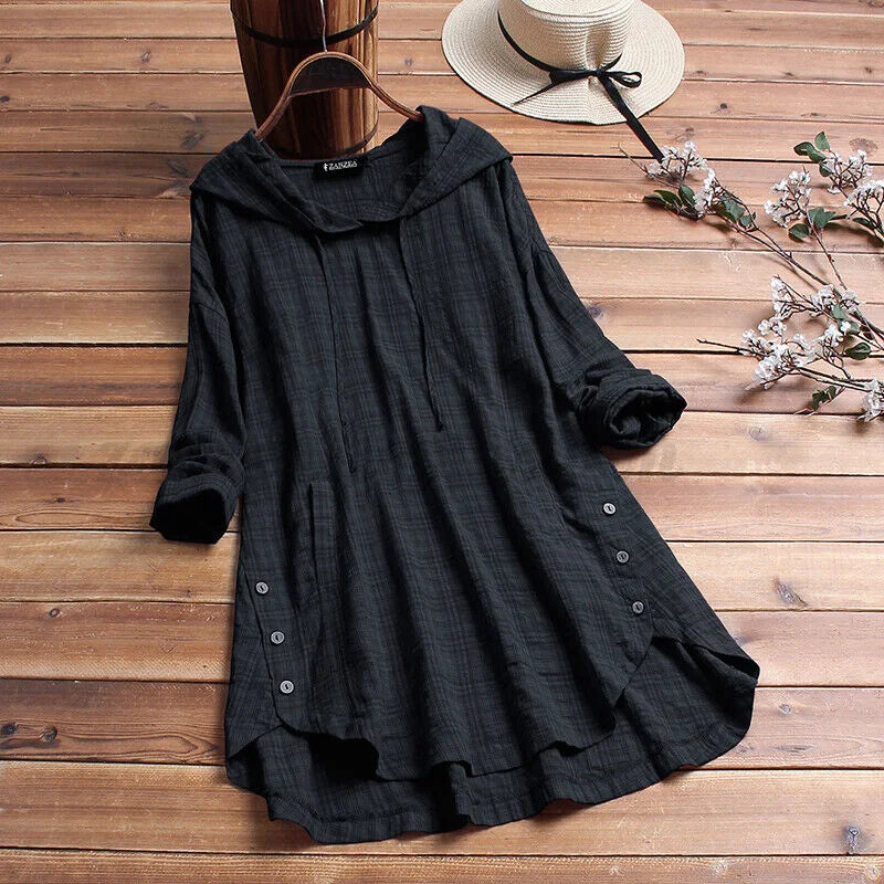 Sweatshirt à boutons