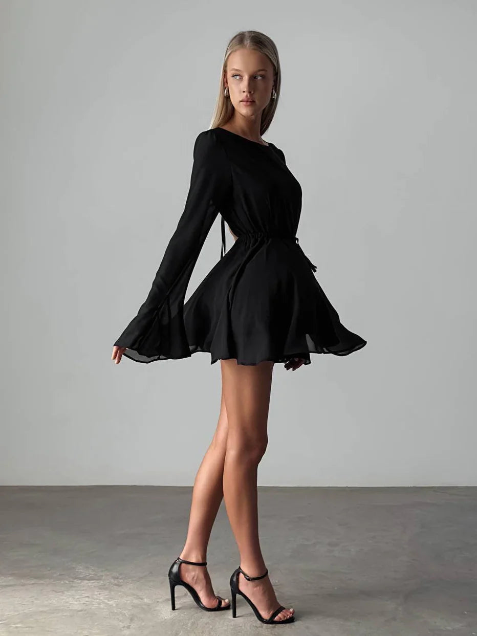Robe Courte Femme | Glamour & Confortable | Coupe Ajustée pour Soirées et Occasions Spéciales