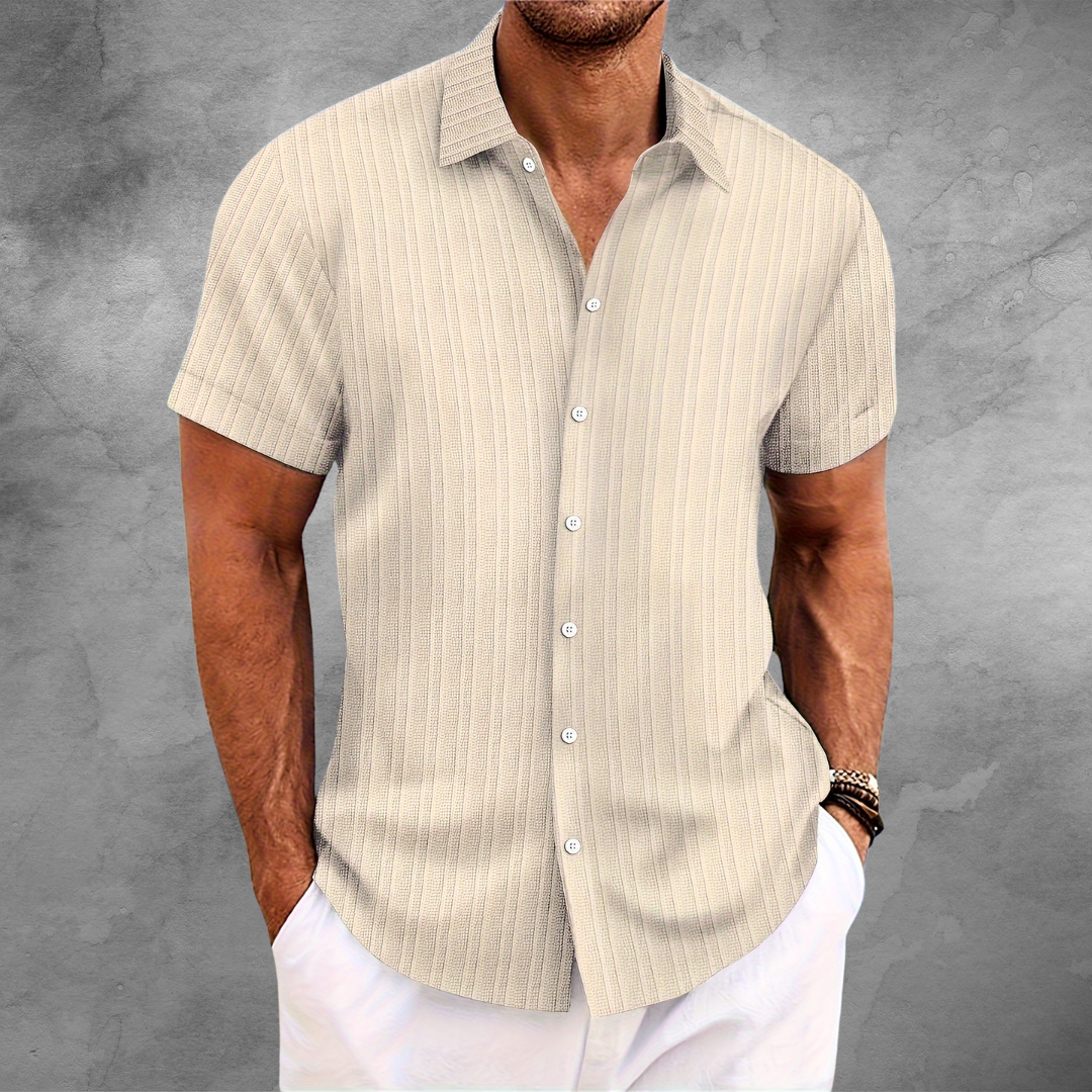 Chemise à Rayures | Look Décontracté | Confortable et Stylé Design