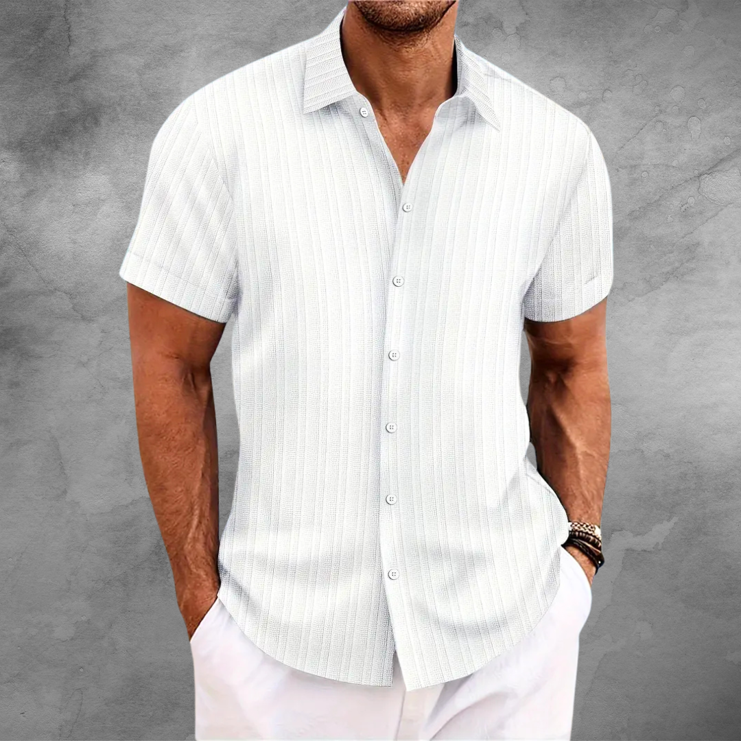 Chemise à Rayures | Look Décontracté | Confortable et Stylé Design