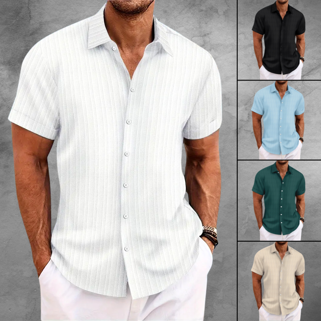 Chemise à Rayures | Look Décontracté | Confortable et Stylé Design