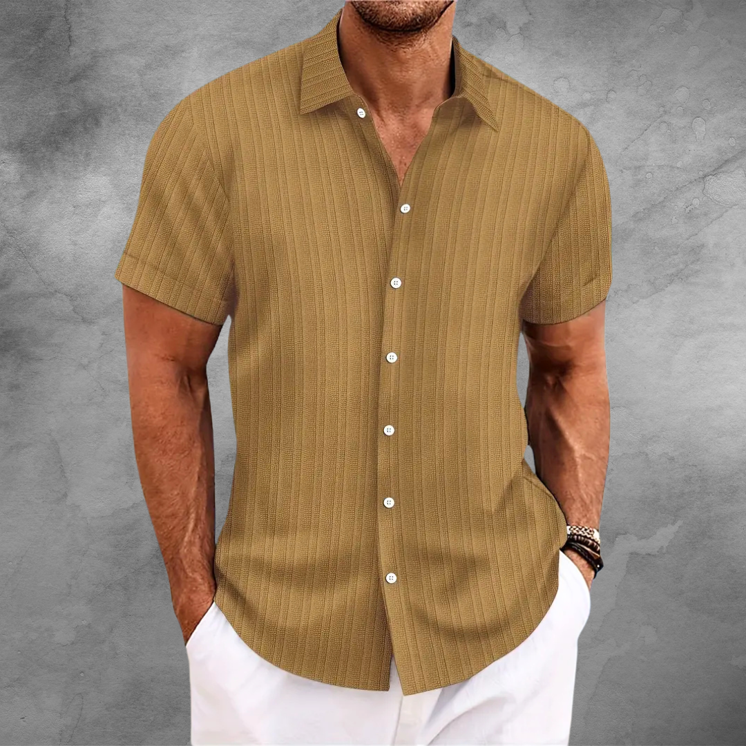 Chemise à Rayures | Look Décontracté | Confortable et Stylé Design