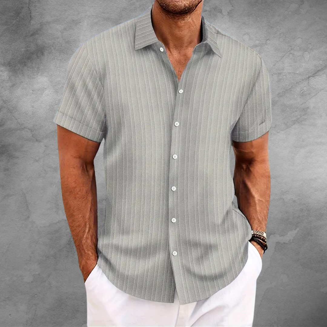 Chemise à Rayures | Look Décontracté | Confortable et Stylé Design