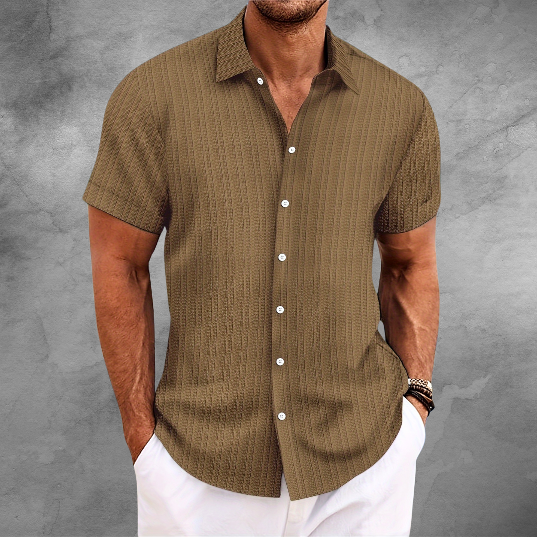 Chemise à Rayures | Look Décontracté | Confortable et Stylé Design