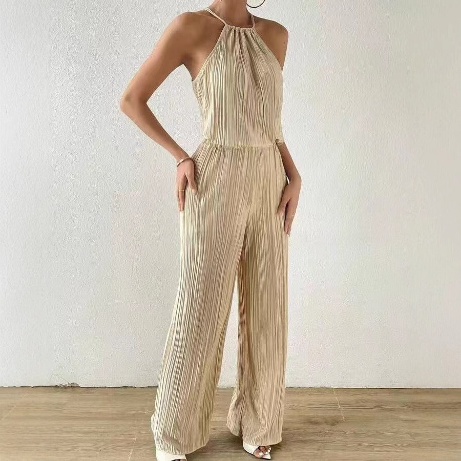 2-Pièces Ensemble Plissé Pour Femme | Élégant & Polyvalent | Confort Fluide au Quotidien ou en Soirée