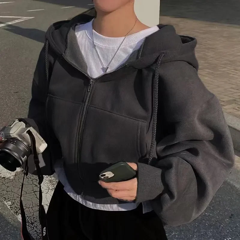 Sweat-shirt d'hiver pour femme | À capuche