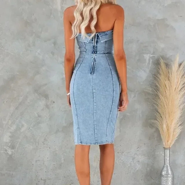 Robe en Denim | Look Décontracté | Style Tendance et Confortable