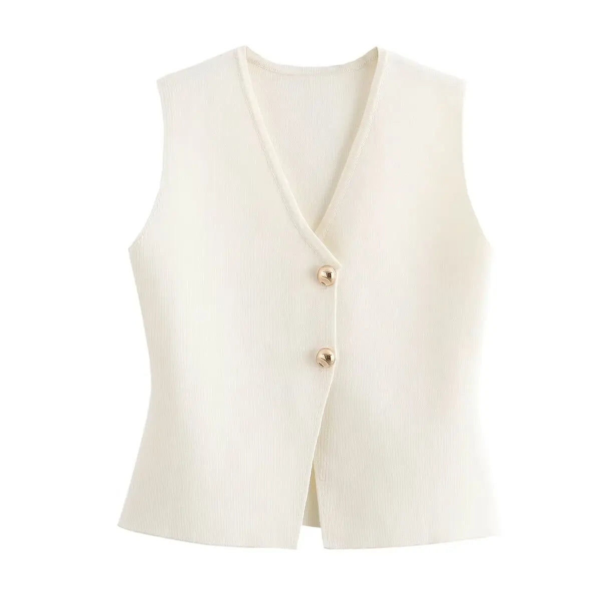 Cardigan Court Femme | Tricot Léger & Sans Manches | Tendance et Confort pour Été 2025