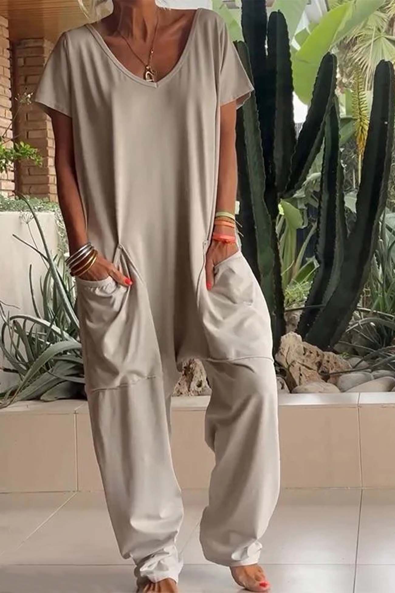Jumpsuit Décontracté | Look Casual | Confortable et Pratique