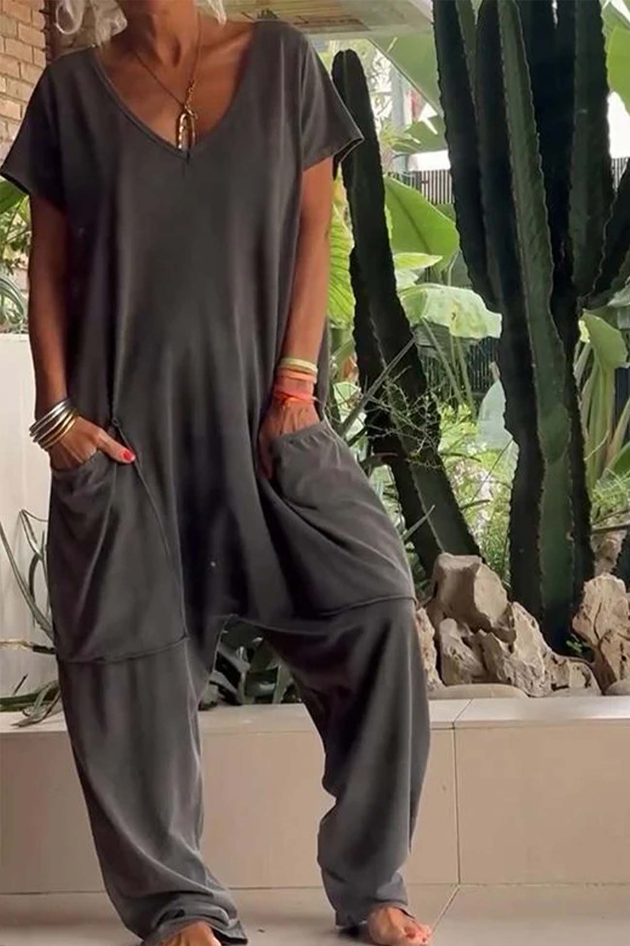 Jumpsuit Décontracté | Look Casual | Confortable et Pratique