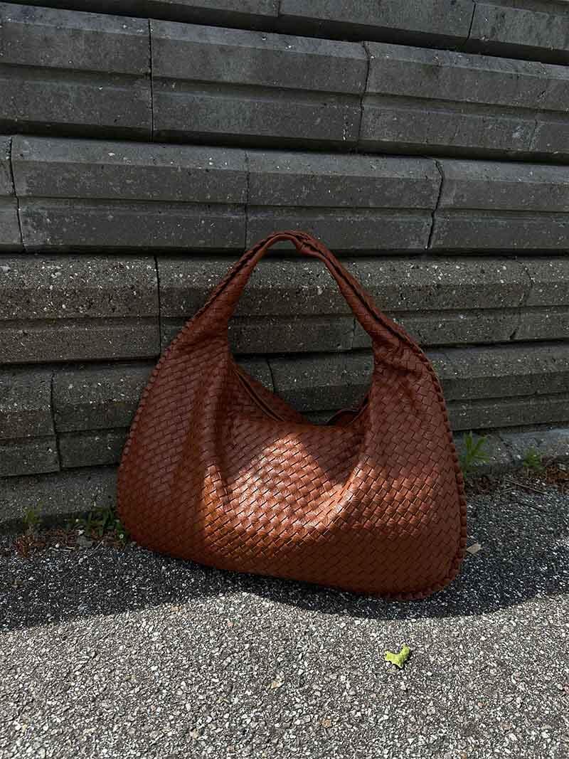 Sac Tissé | Look Décontracté | Design Spacieux et Pratique