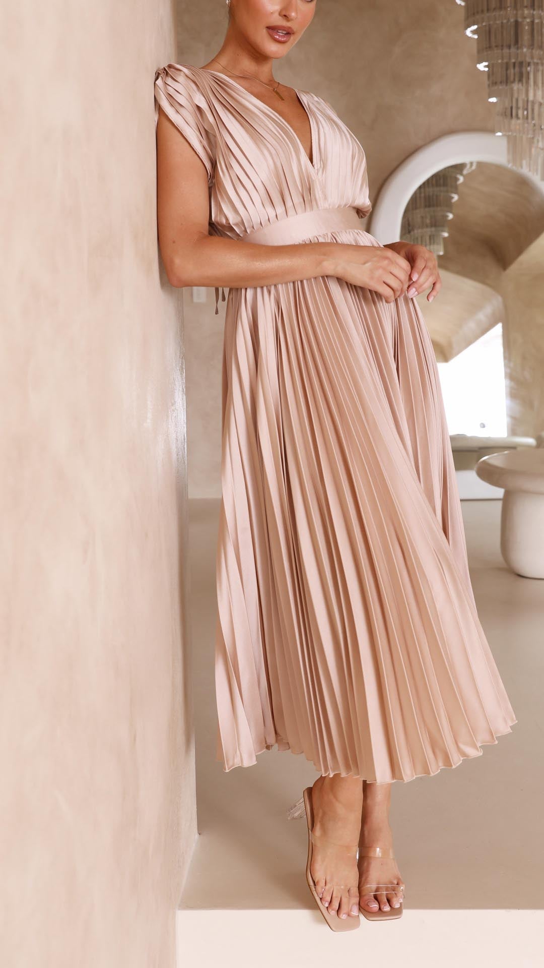 Robe Maxi Femme | Longue & Élégante | Coupe Flatteuse en Tissu Fluide pour Toutes Occasions