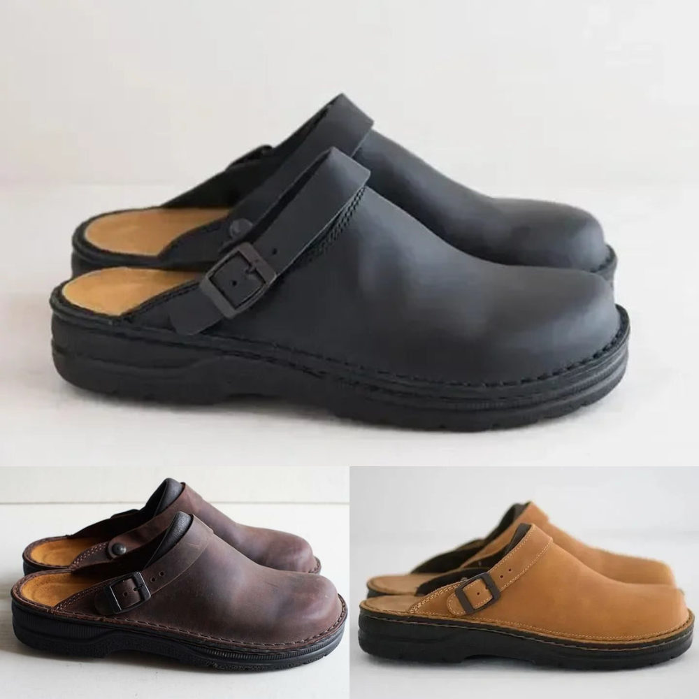 Sandales en cuir