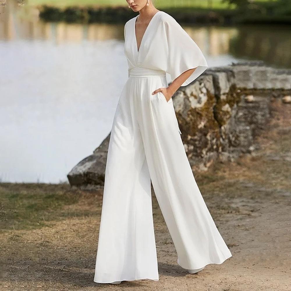 Combinaison Femme | Élégante & Confortable | Coupe Fluide et Taille Ajustée pour Toutes Occasions