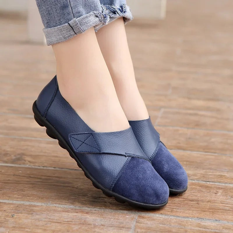 Chaussures à talon plat