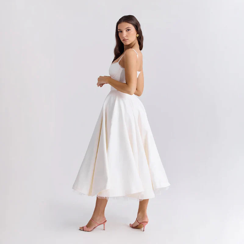 Robe Enchantée Femme | Légère & Élégante | Coupe Fluide pour Soirées et Occasions Spéciales