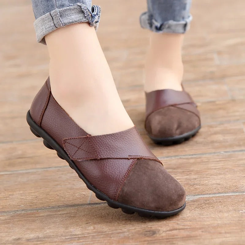 Chaussures à talon plat