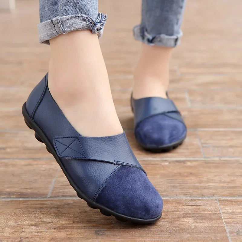 Chaussures à talon plat