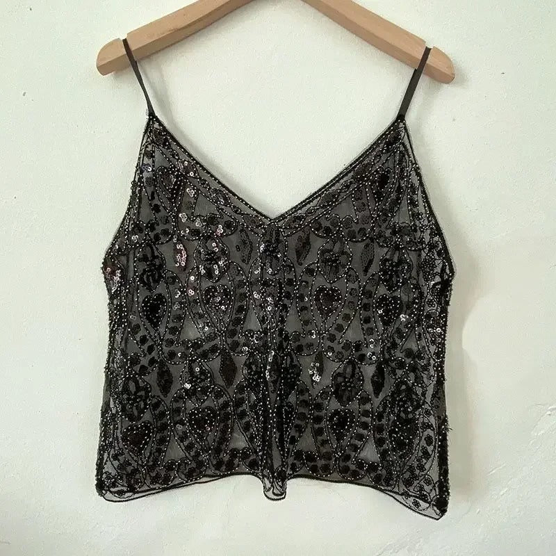 Top à encolure en V