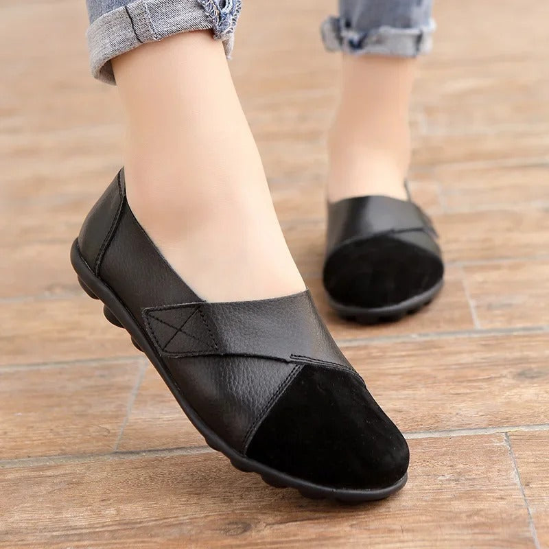 Chaussures à talon plat