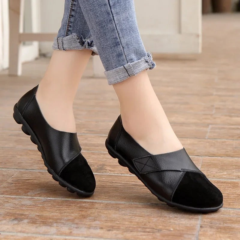 Chaussures à talon plat