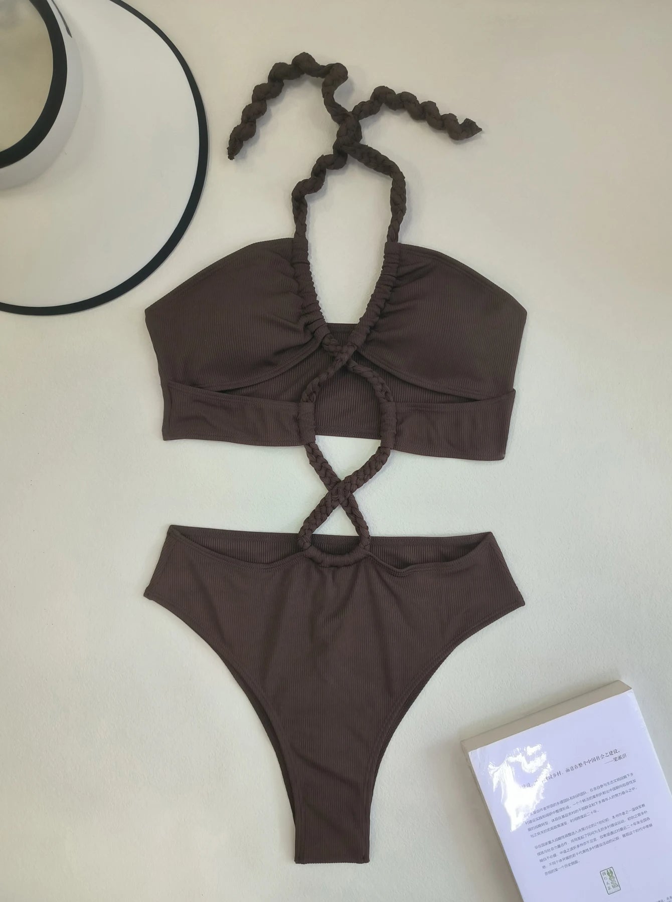 Bikini Dos Nu Femme | Noué & Ajustable | Confortable et Séchant Rapidement
