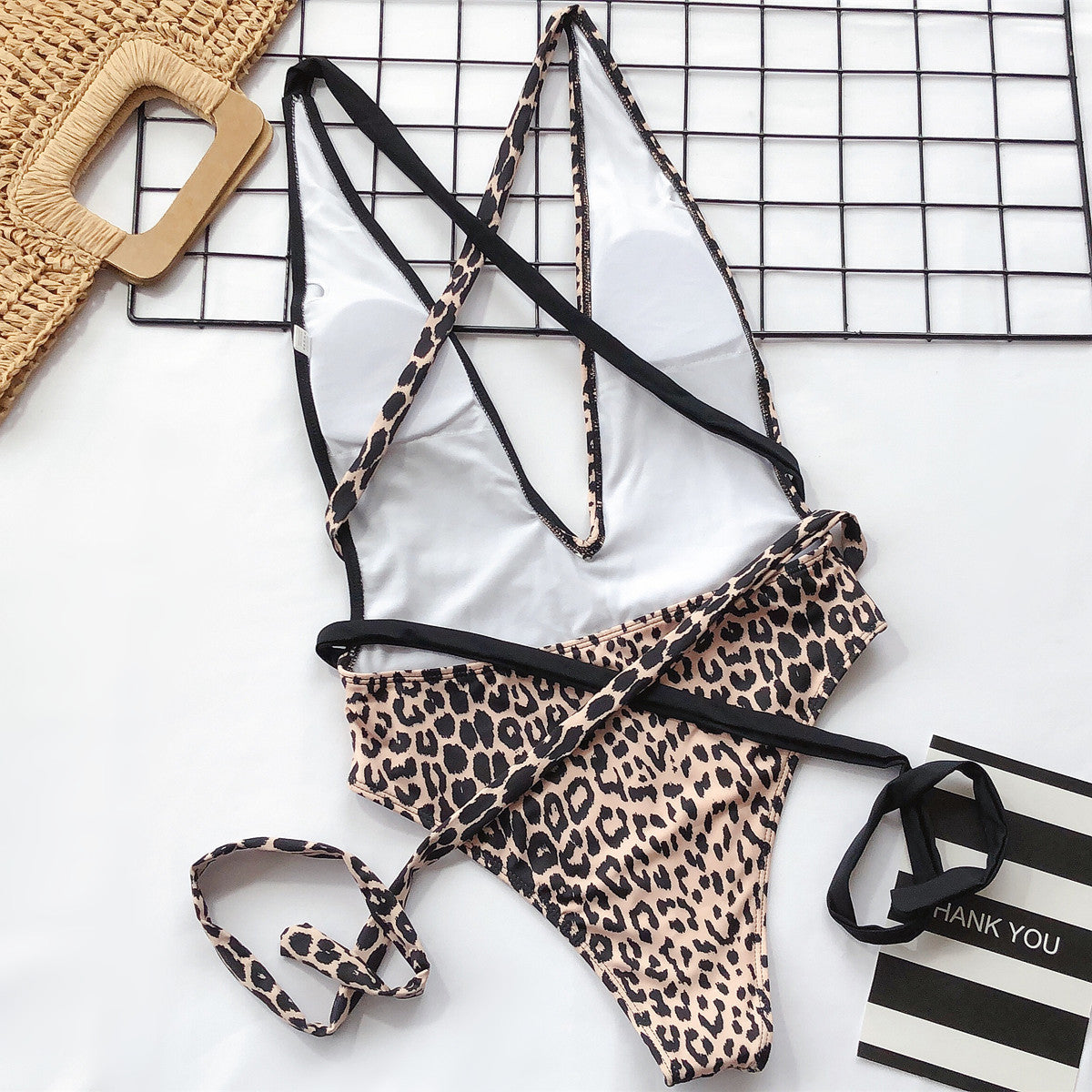 Bikini léopard de luxe