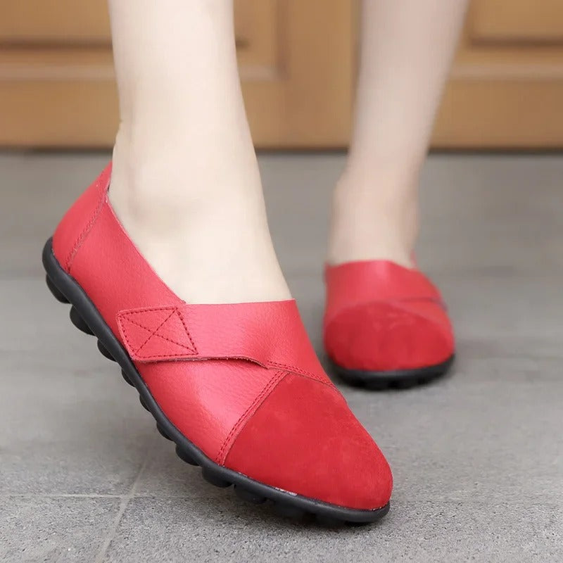 Chaussures à talon plat