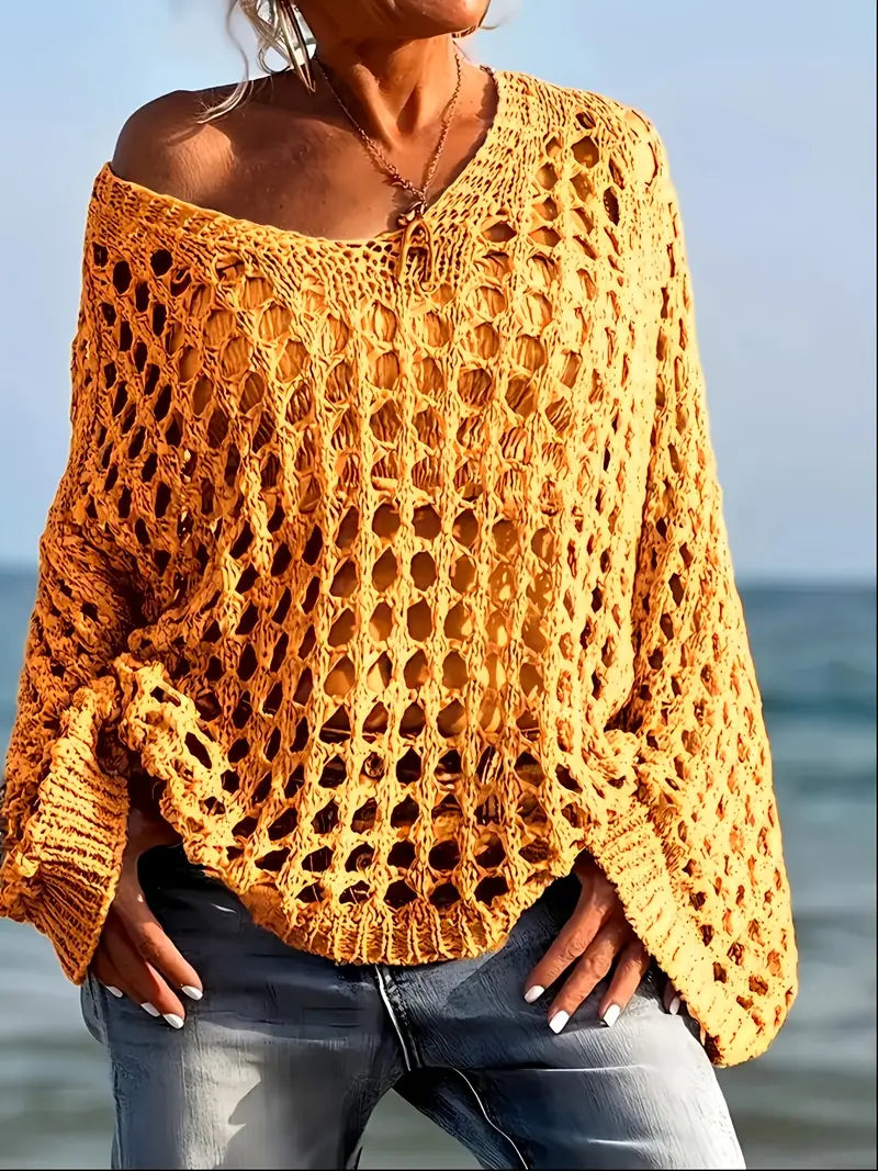 Top en crochet