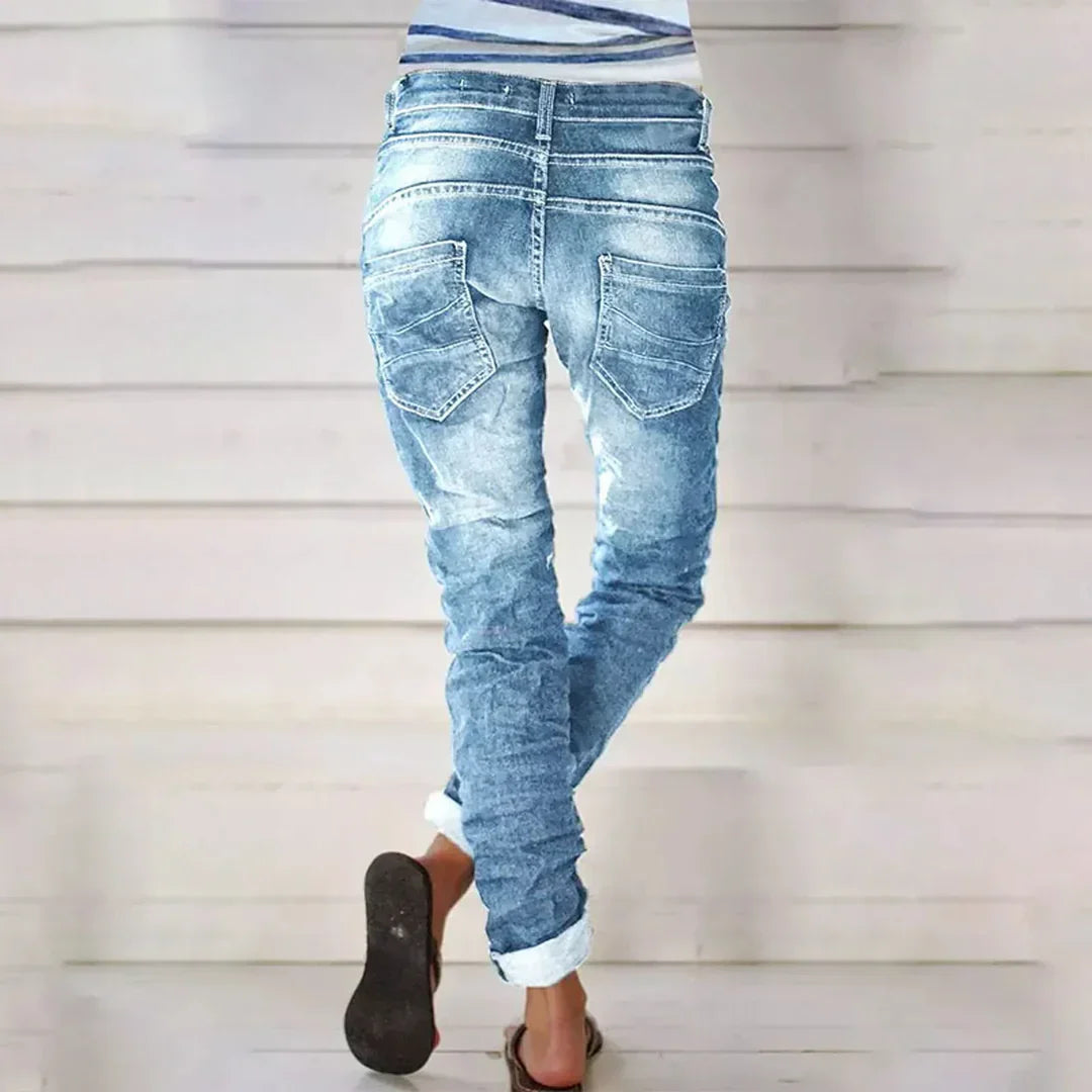 Pantalon Stretch | Look Décontracté | Confort et Élasticité