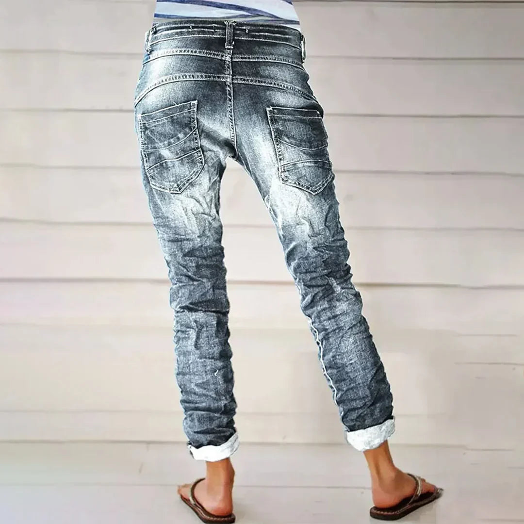 Pantalon Stretch | Look Décontracté | Confort et Élasticité