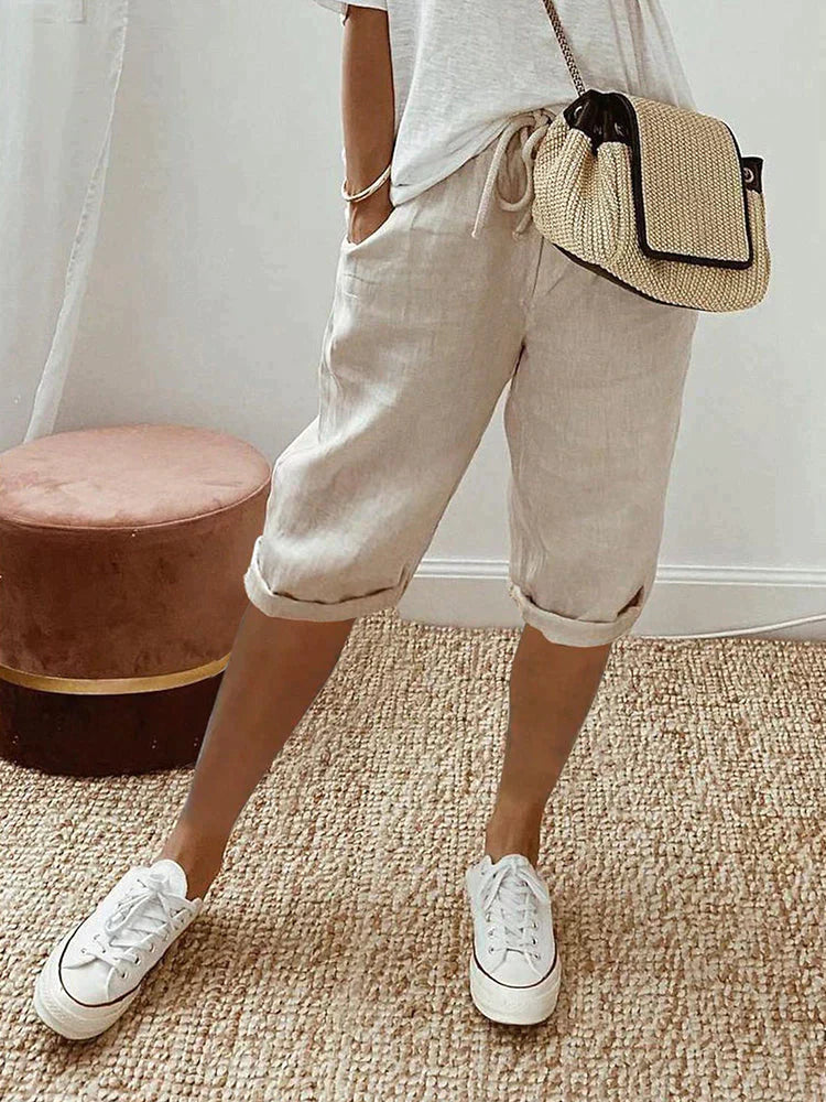 Short en Coton Femme | Léger & Confortable | Idéal Été & Tenues Décontractées