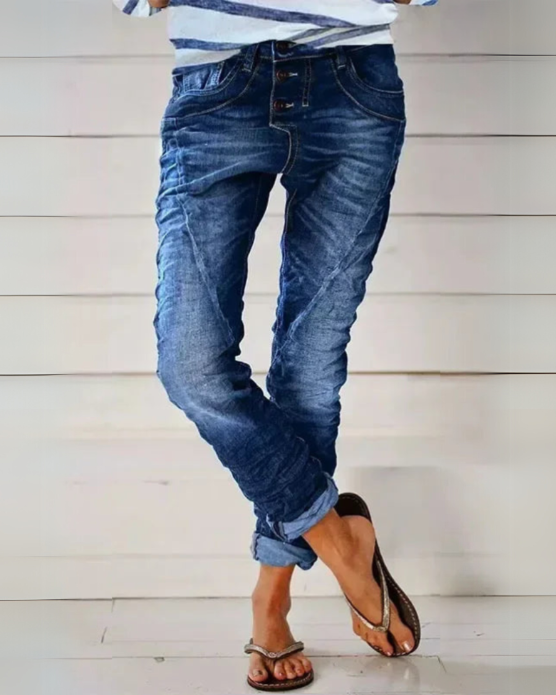 Pantalon Stretch | Look Décontracté | Confort et Élasticité