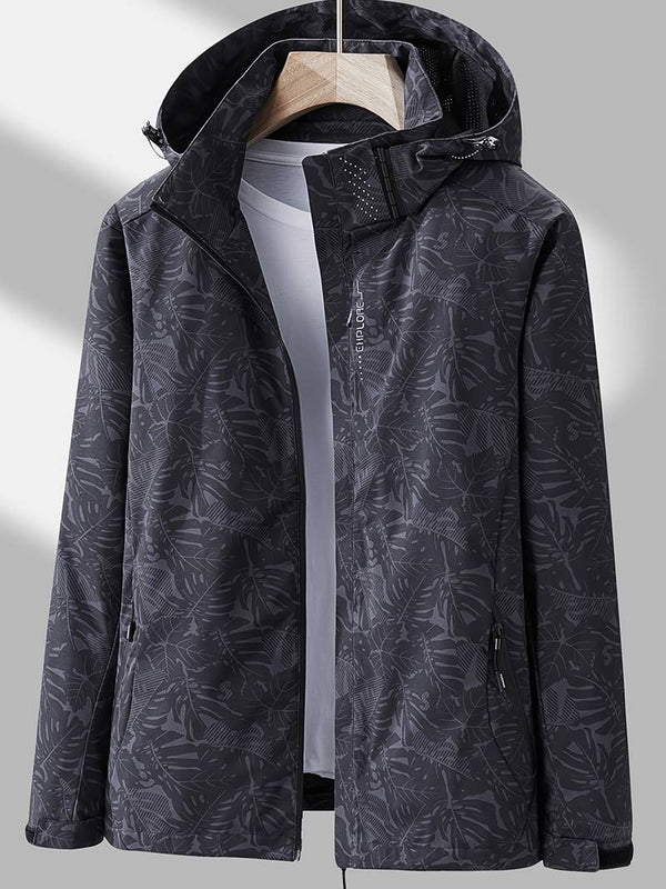Veste imperméable et coupe-vent femme à capuche